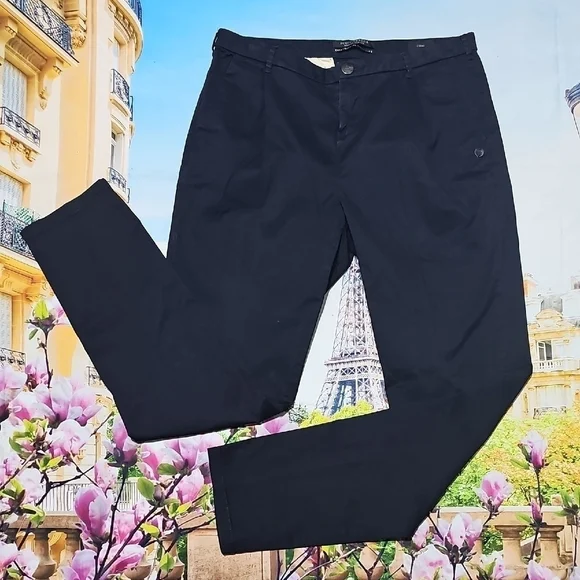 Scotch &‎ Soda Skinny Navy Chino Pants Size 26 - Picture 2 of 8
